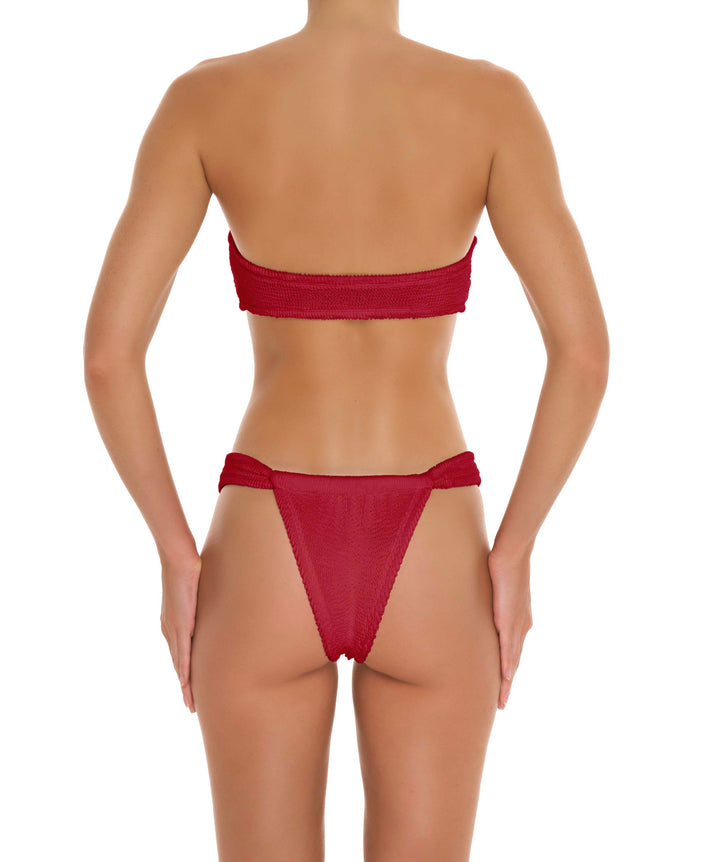 BSWS-UT11 Bandeau Scrunch Bikini Top