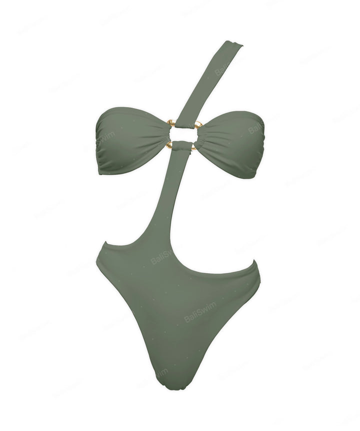 BSWS-S67 Asymetric Wave Ring One Piece