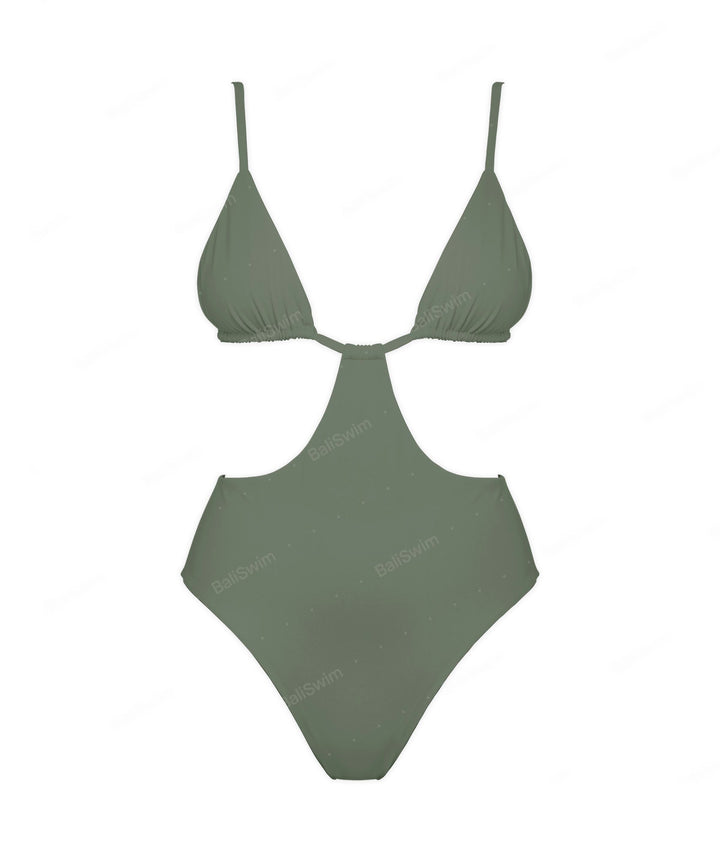 BSWS-S50 Cut Out Triangle Monokini