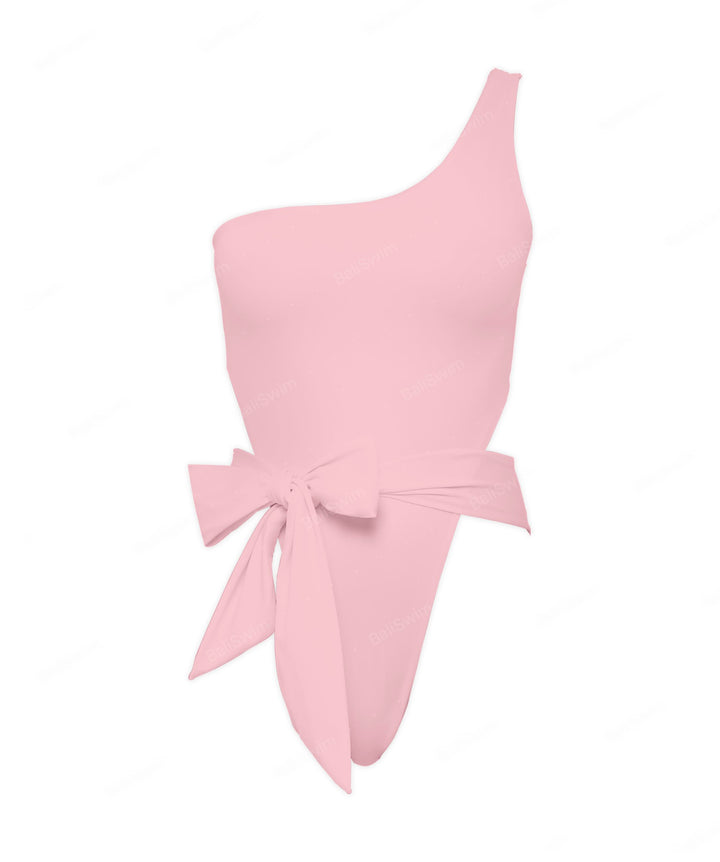 BSWS-S37 Asymmetrical Wrap One Piece