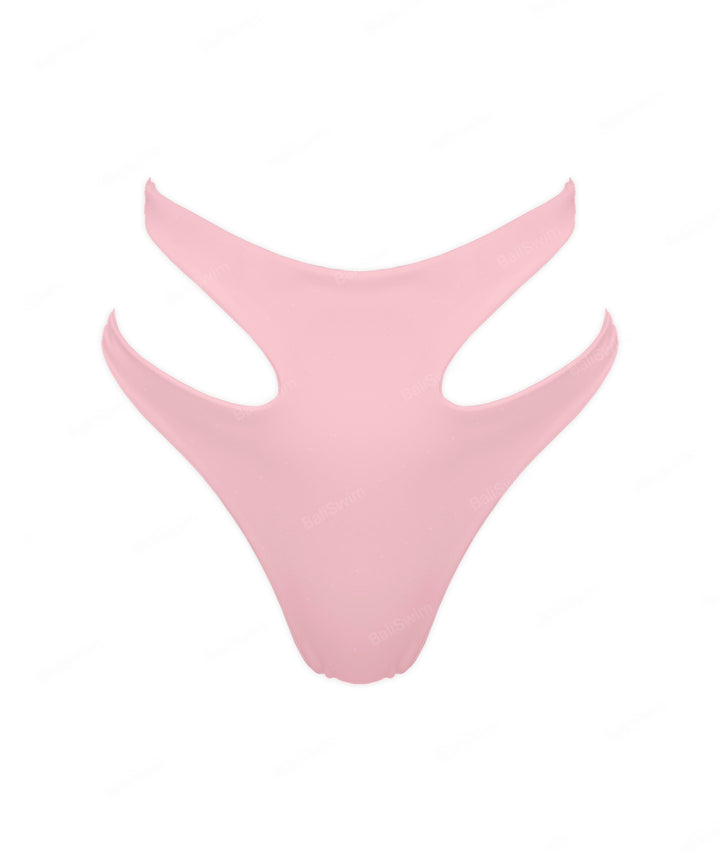 BSWS-B123 High Waisted Cut-out Bikini Bottom