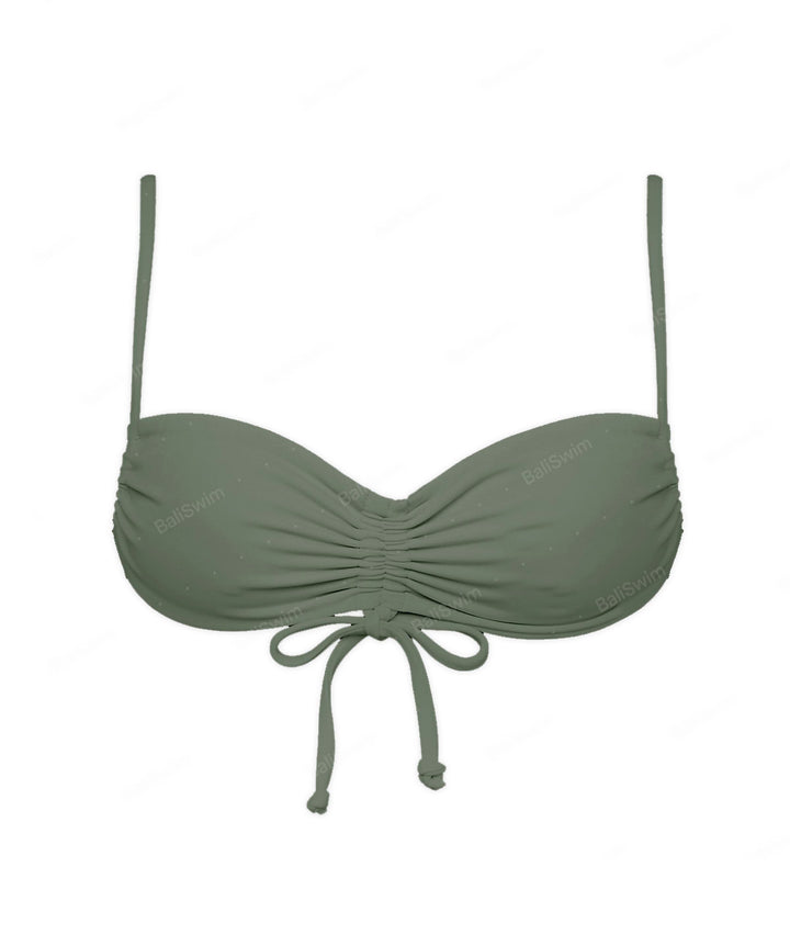 BSWS-T85 Adjustable Gathered Bikini Top