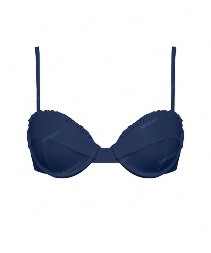 BSWS-T88 Ruffles Underwire Bikini Top