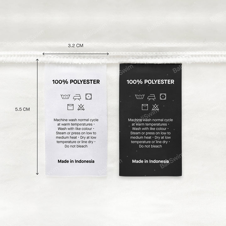 Sateen Tape Care Instruction