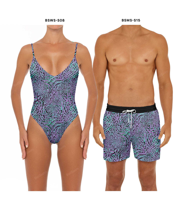 Couple Swim Set BSWS-S08 & BSMS-S15