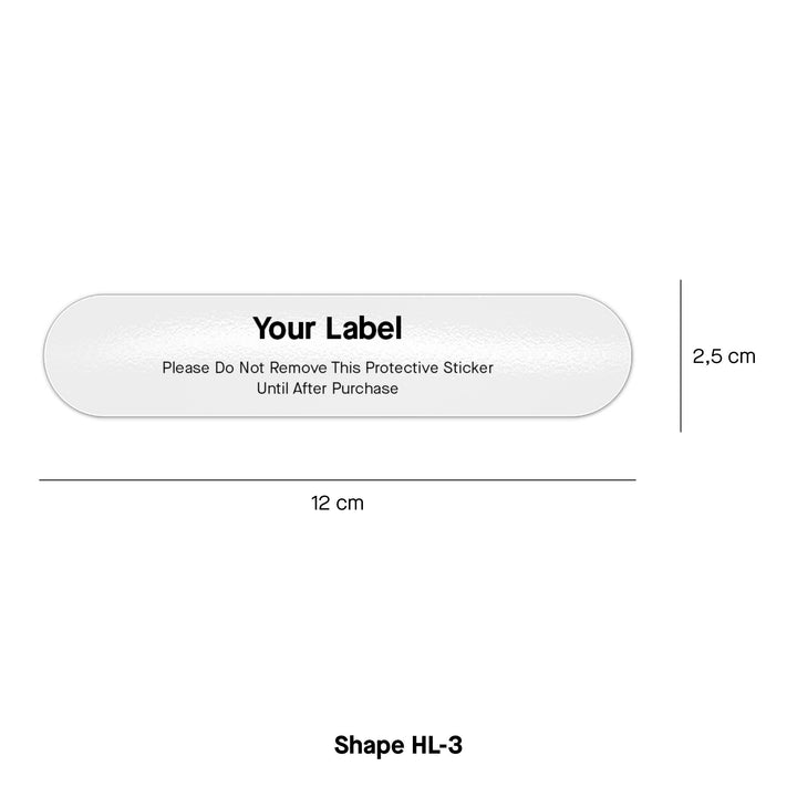 Hygiene Liner: Plastic (Custom Branding)