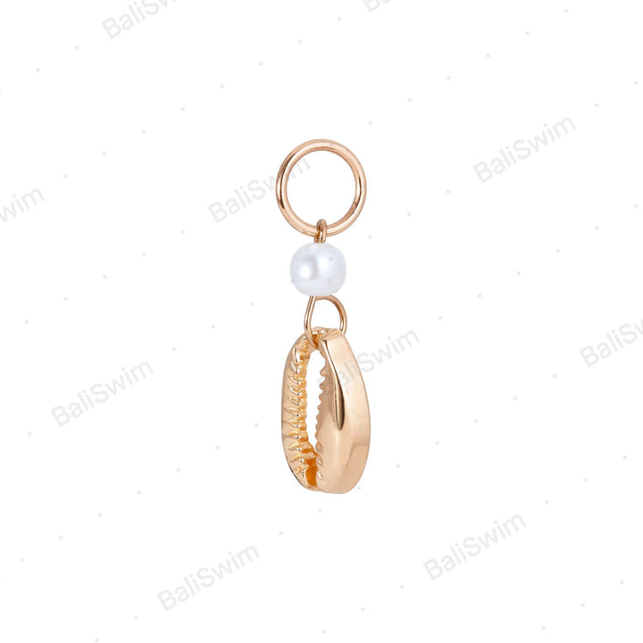 BC-04 Pearl Conch Shell Bikini Charm