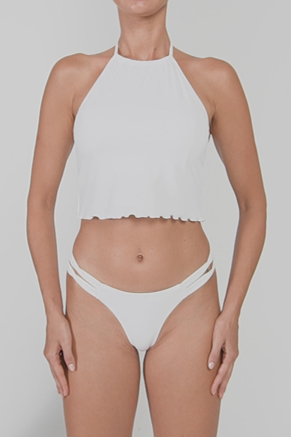 BSWS-B96 Criss cross Strappy Bikini Bottom