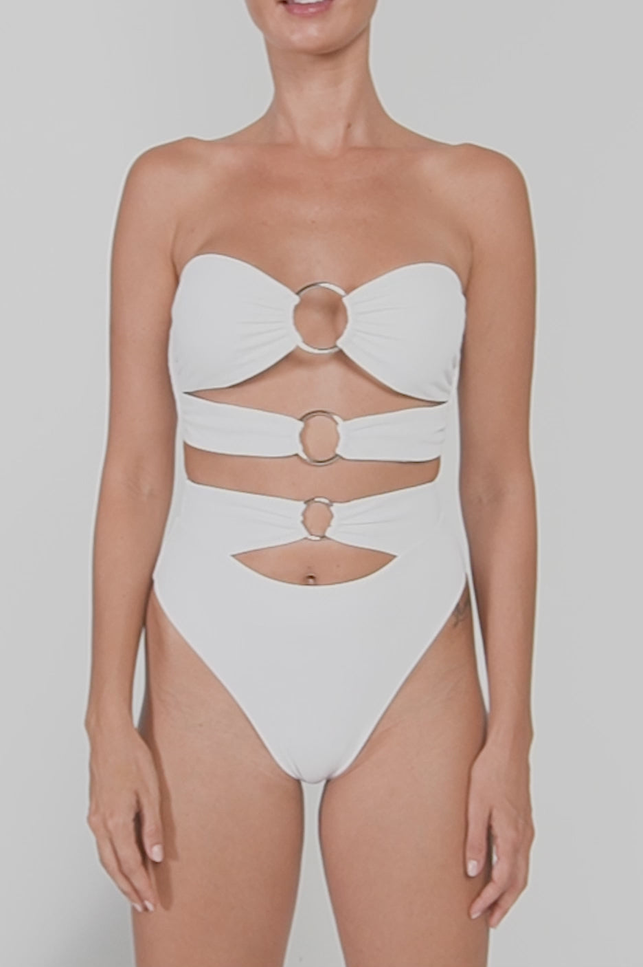 BSWS-T99 O-ring Bandeau Bikini Top