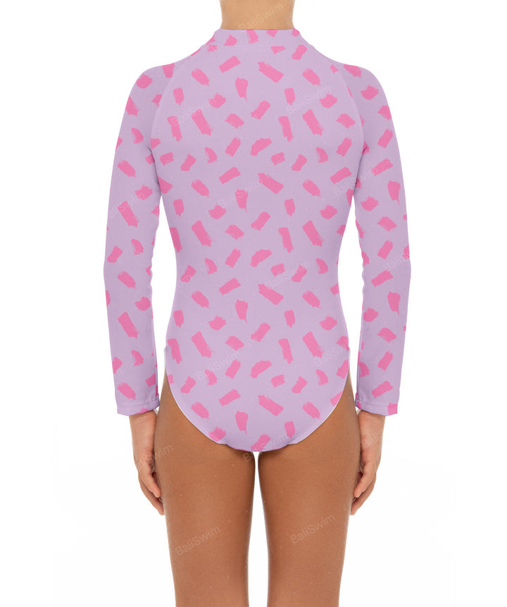 BSGS-RS02 Girl's Rash Guard One Piece