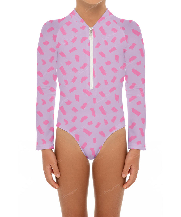 BSGS-RS02 Girl's Rash Guard One Piece