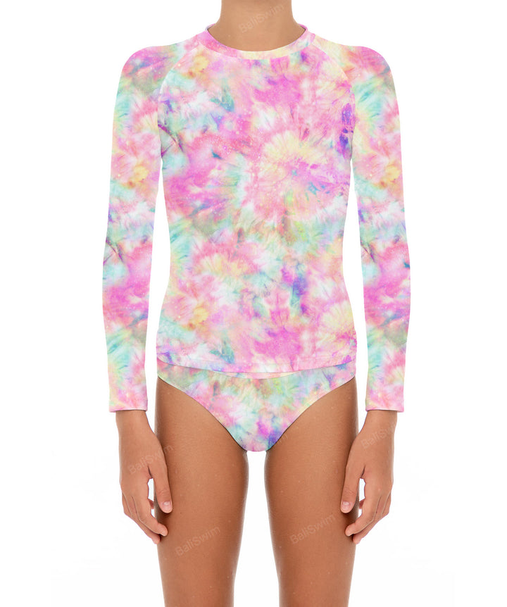 BSGS-RT03 Girl's Rash Guard Top