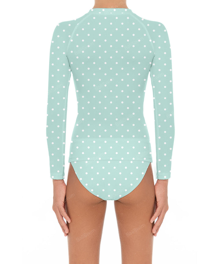 BSGS-RT03 Girl's Rash Guard Top