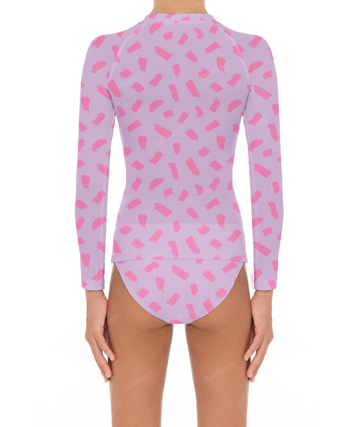 BSGS-RT03 Girl's Rash Guard Top