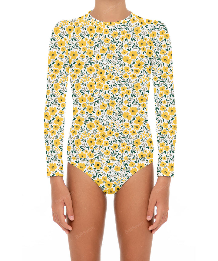 BSGS-RT03 Girl's Rash Guard Top