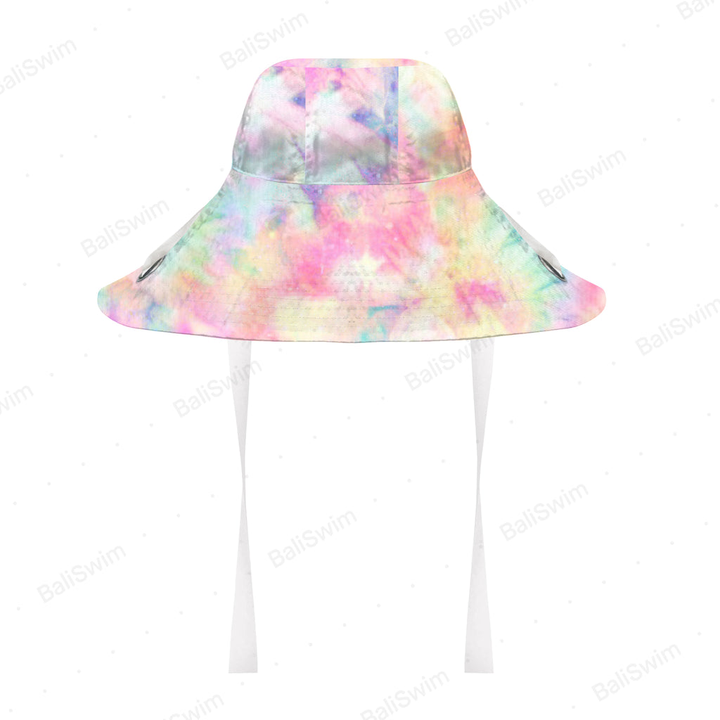 Party Cotton Candy Tie Dye Bucket Hat