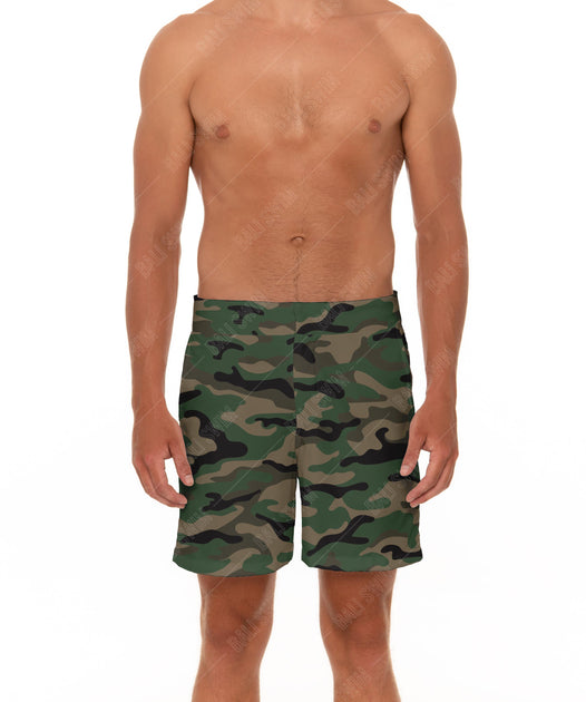 Print: Camo Green – Bali Swim