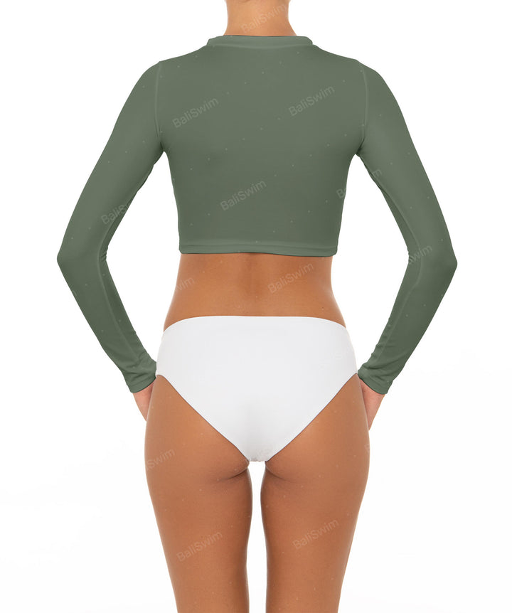 BSWS-R04 Long Sleeves Crop Rash Guard