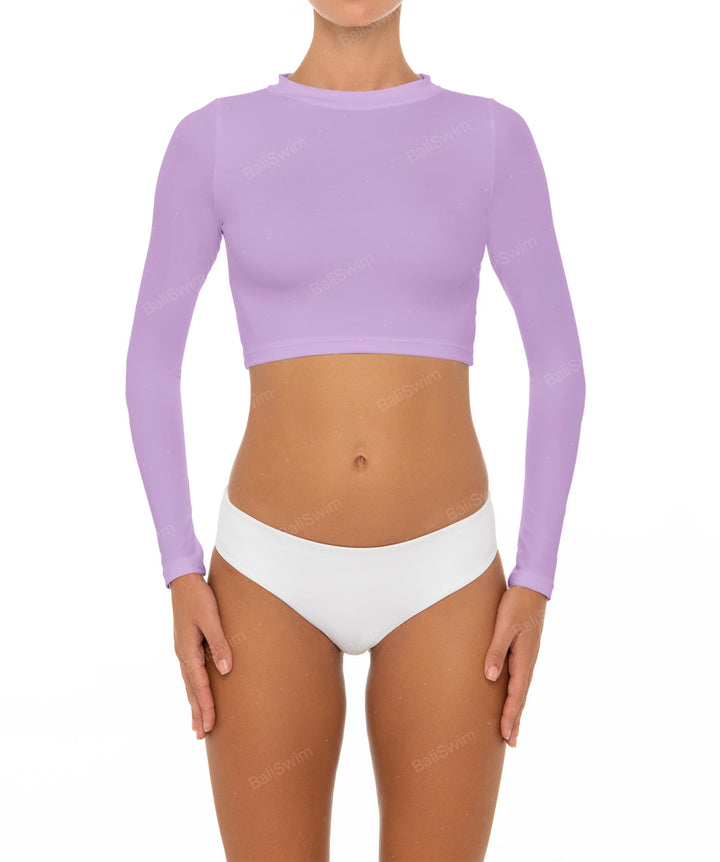 BSWS-R04 Long Sleeves Crop Rash Guard