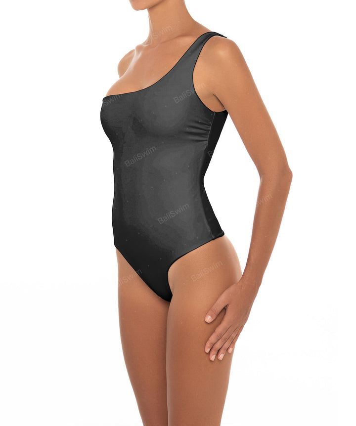BSWS-S16 One Shoulder Swimsuit