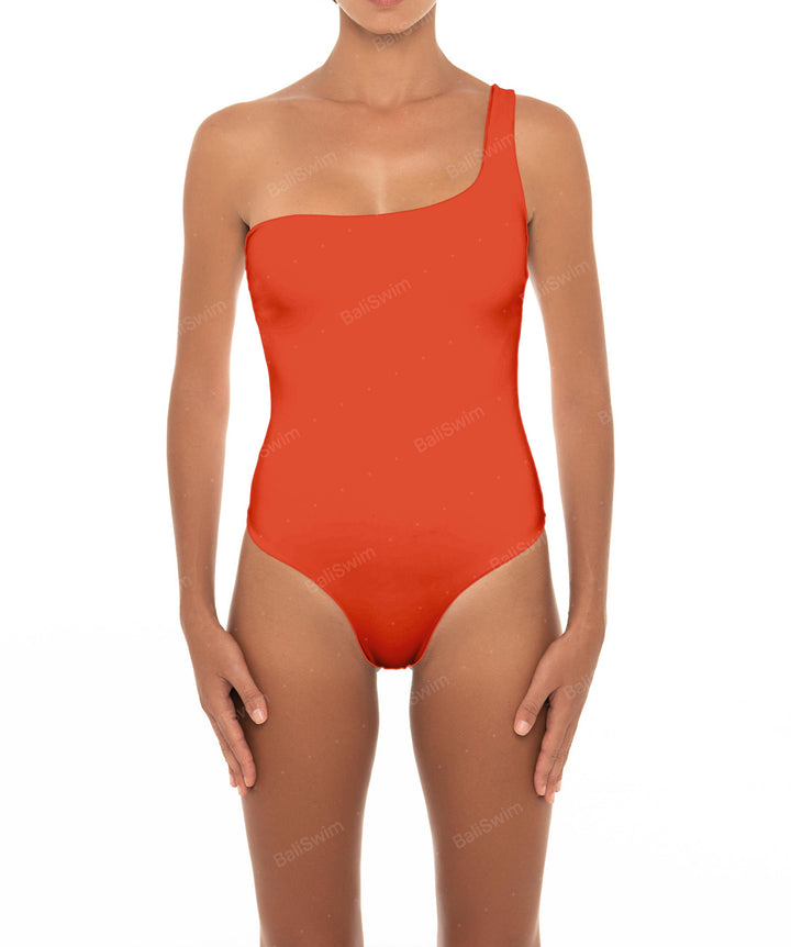 BSWS-S16 One Shoulder Swimsuit