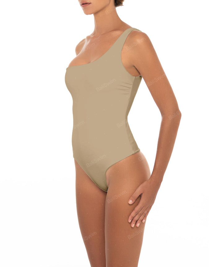 BSWS-S16 One Shoulder Swimsuit