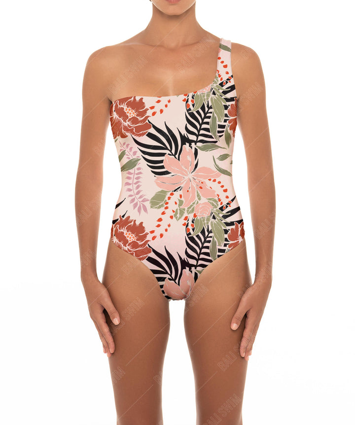 BSWS-S16 One Shoulder Swimsuit