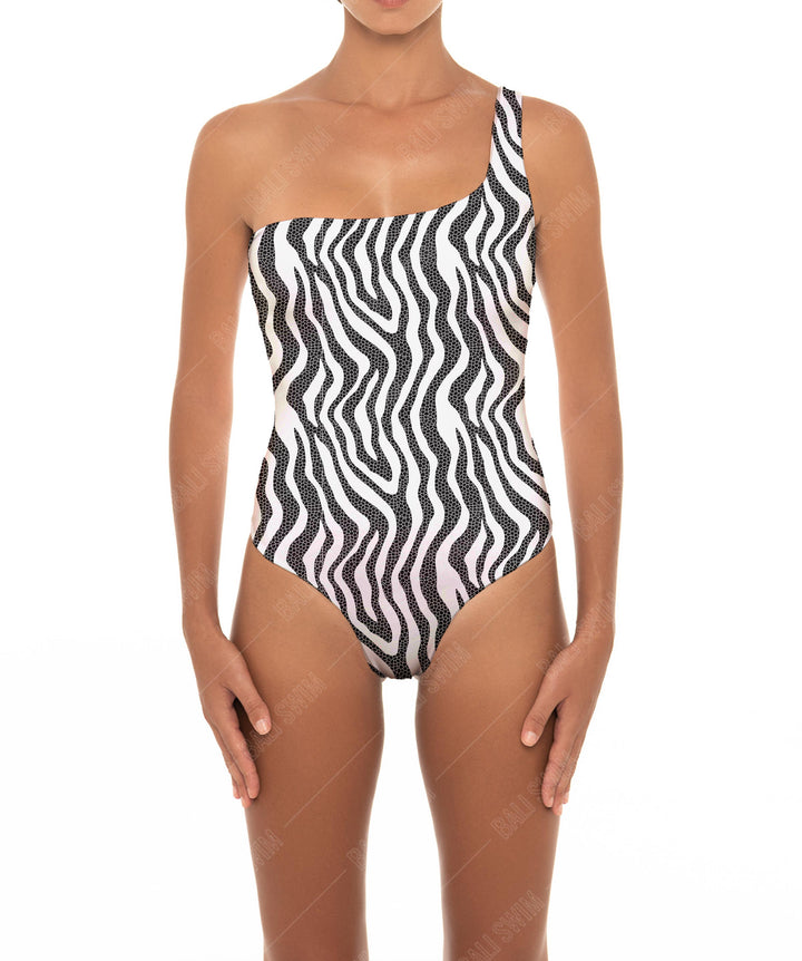 BSWS-S16 One Shoulder Swimsuit