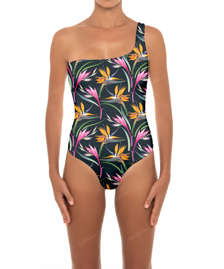 BSWS-S16 One Shoulder Swimsuit