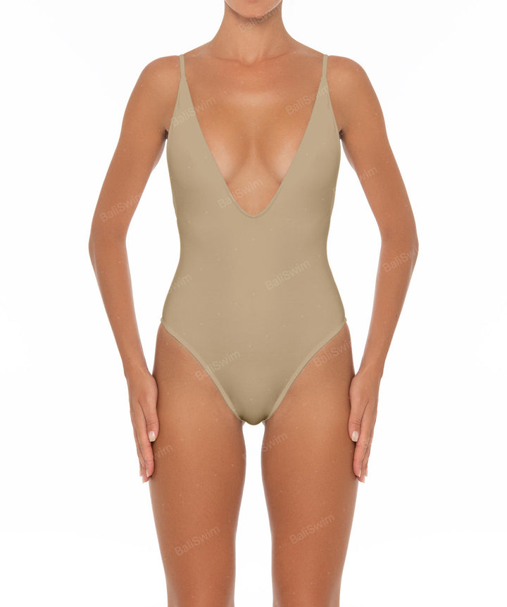 BSWS-S26 Low V-Neck One Piece