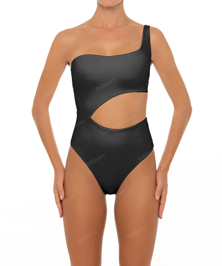 BSWS-S34 One Shoulder Swimsuit