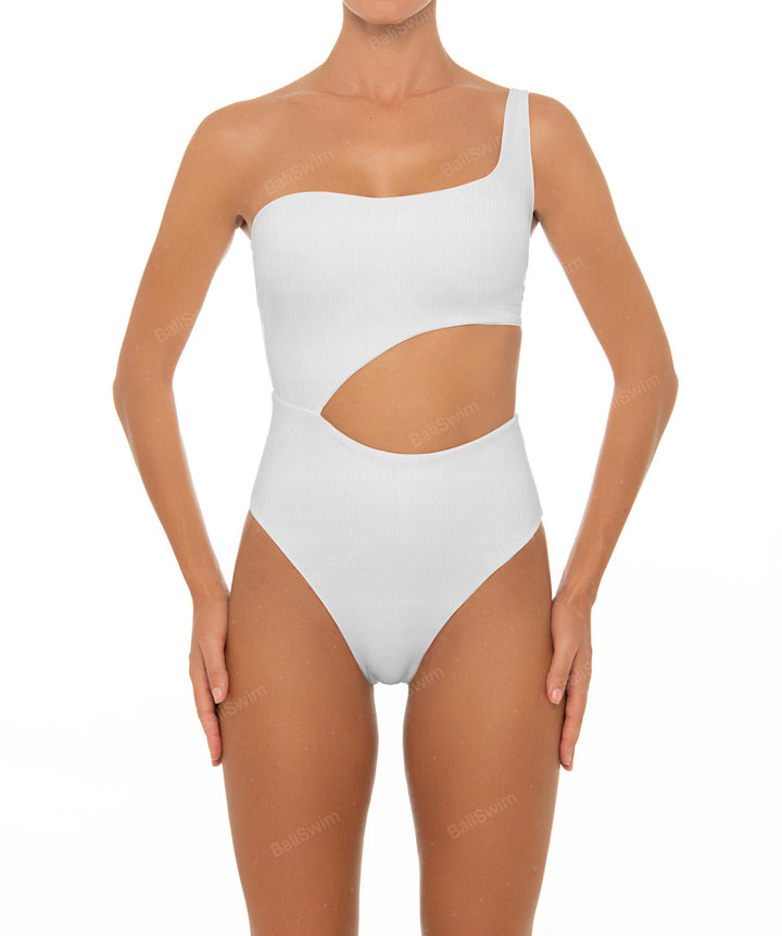 BSWS-S34 One Shoulder Swimsuit