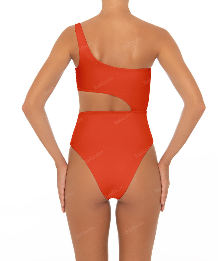 BSWS-S34 One Shoulder Swimsuit