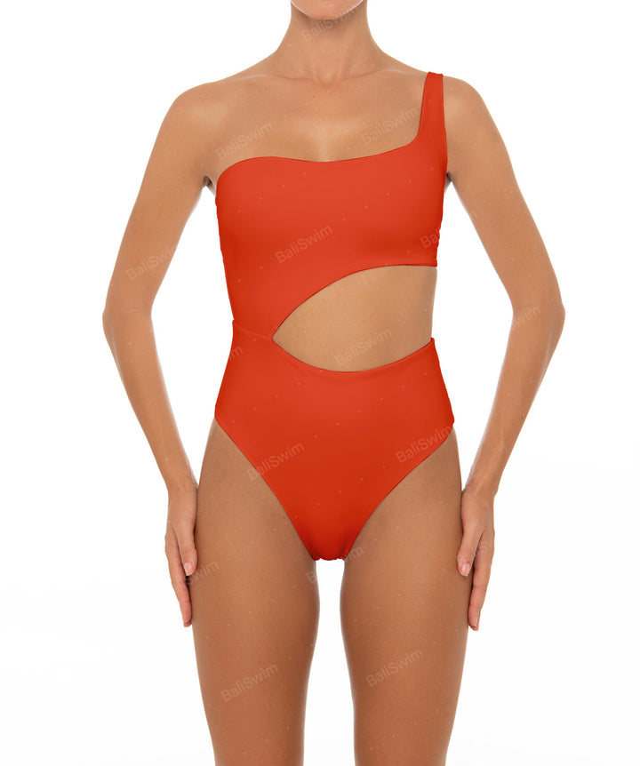 BSWS-S34 One Shoulder Swimsuit