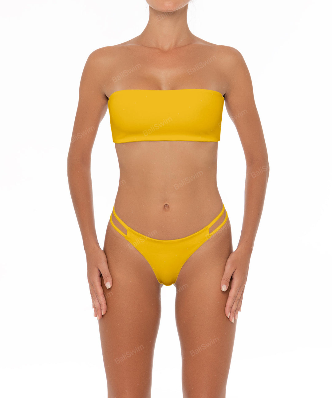 BSWS-T02rs Strappy Bandeau Bikini Top