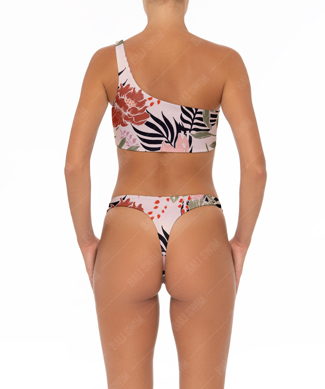 BSWS-T05 One Shoulder Bikini Top