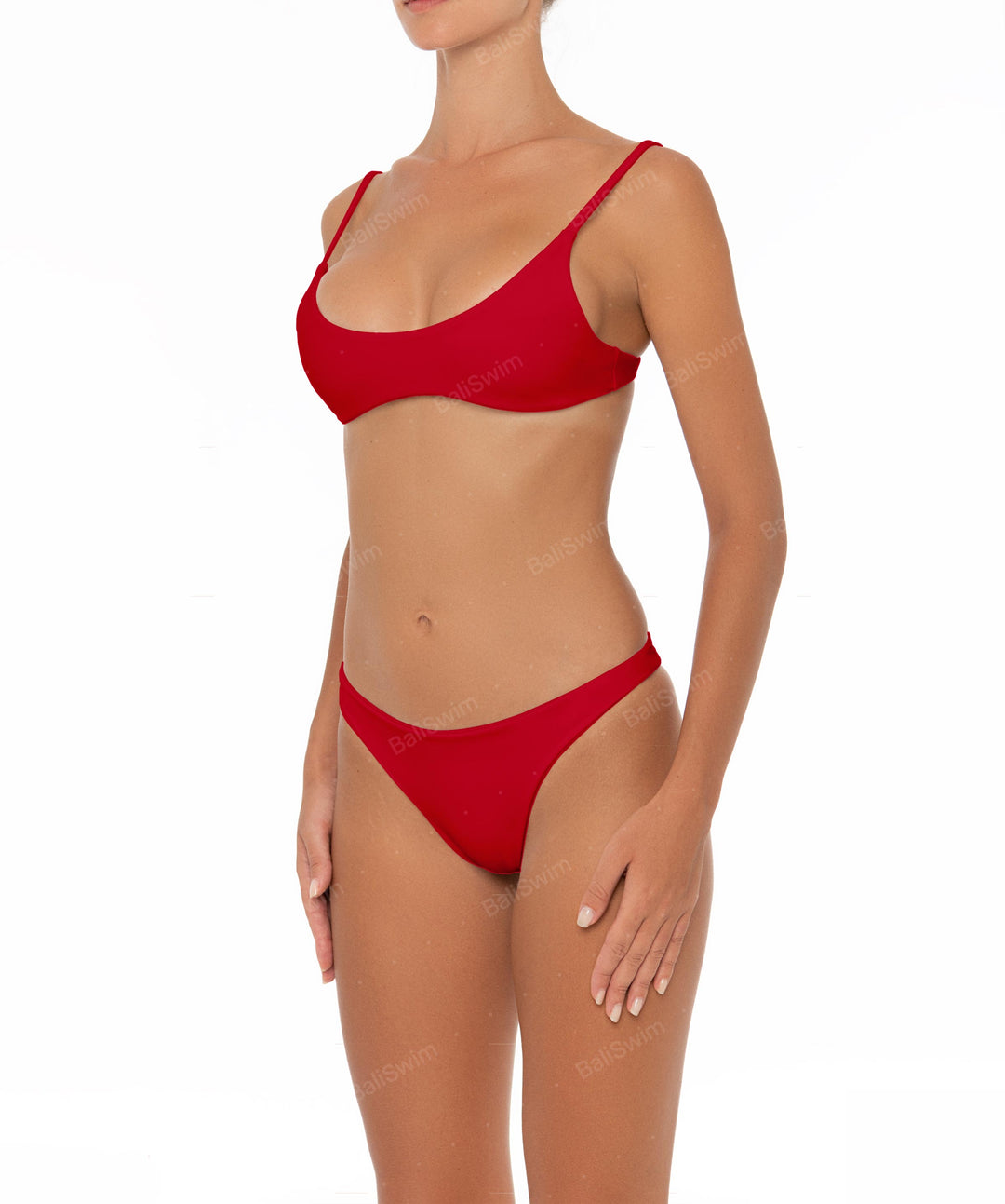 BSWS-B12rs Mid Rise Bikini Bottom