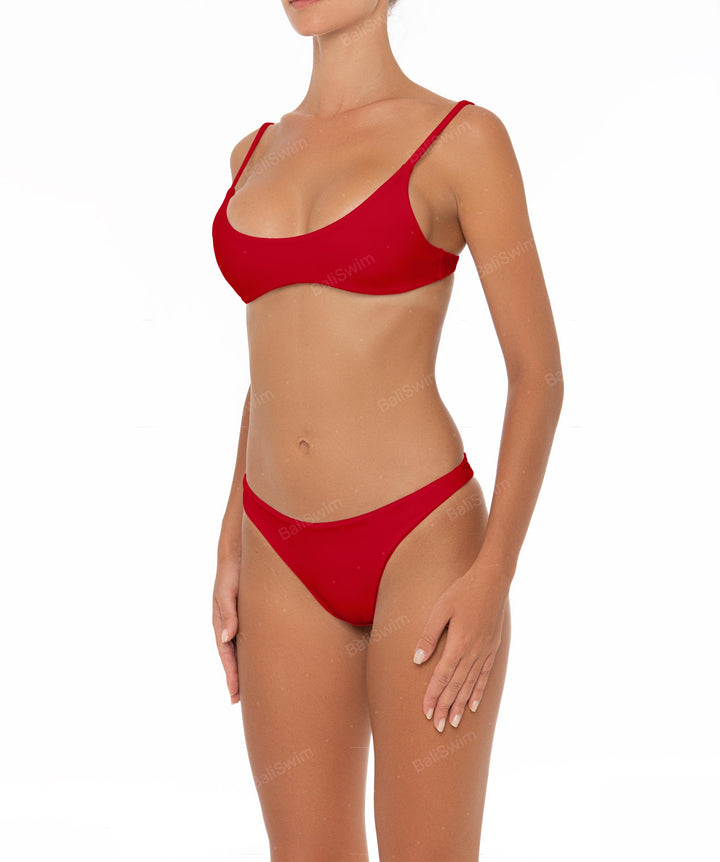 BSWS-B12rs Mid Rise Bikini Bottom