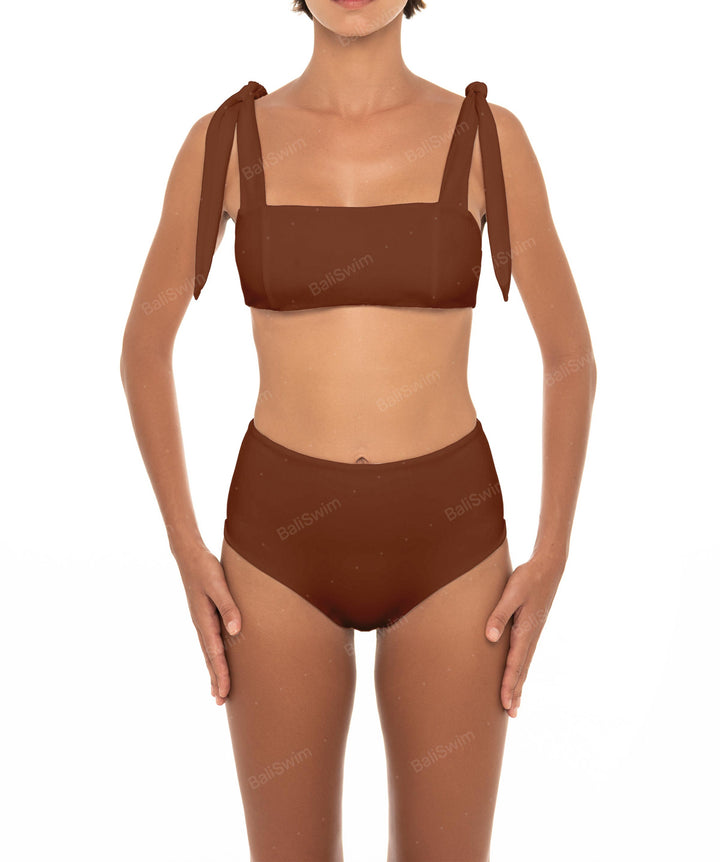 BSWS-B26 High Rise Bikini Bottom