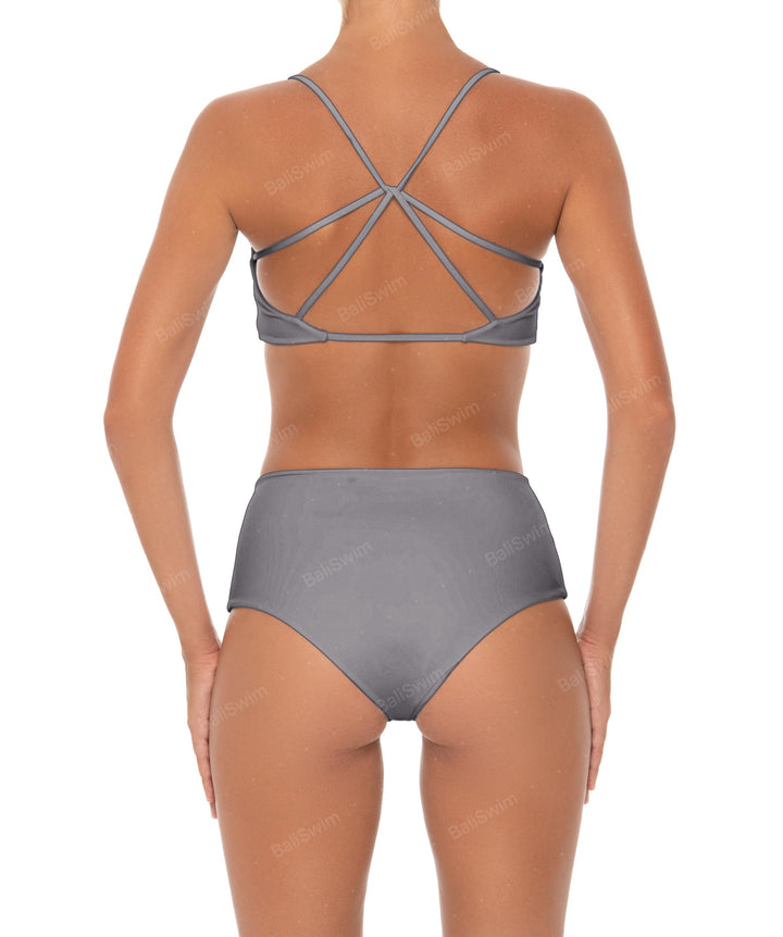 BSWS-B27 High Rise Bikini Bottom