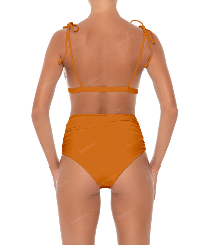 BSWS-T31rs Tie Shoulder Bikini Top