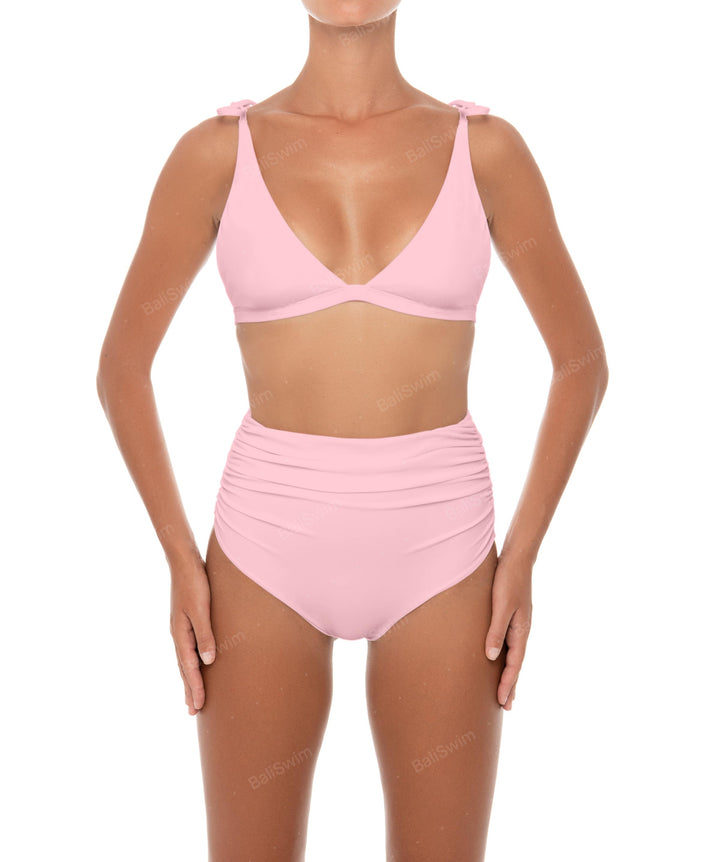 BSWS-T31 Tie Shoulder Bikini Top