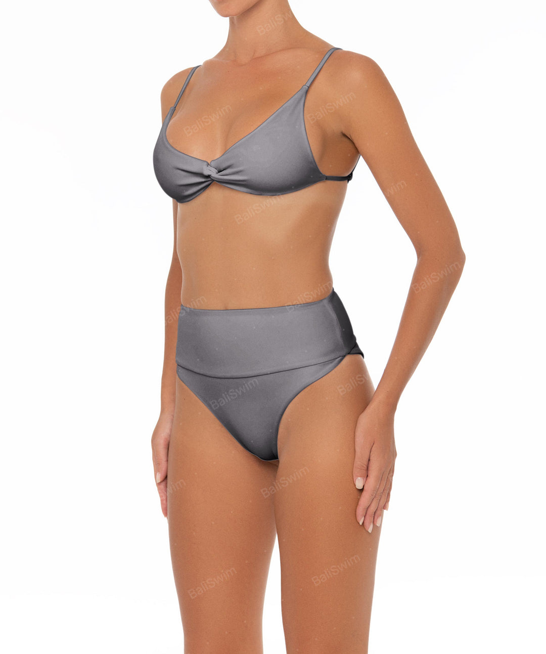 BSWS-B37 High Rise Bikini Bottom