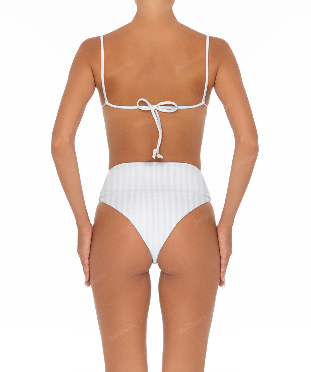 BSWS-B37 High Rise Bikini Bottom