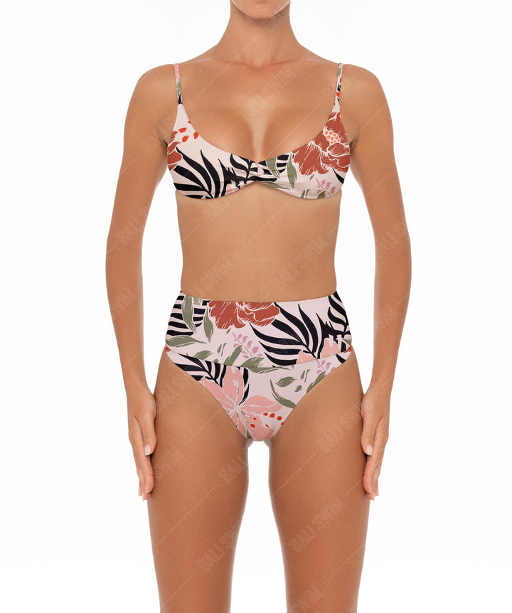BSWS-T37 Chain Knotted Bikini Top