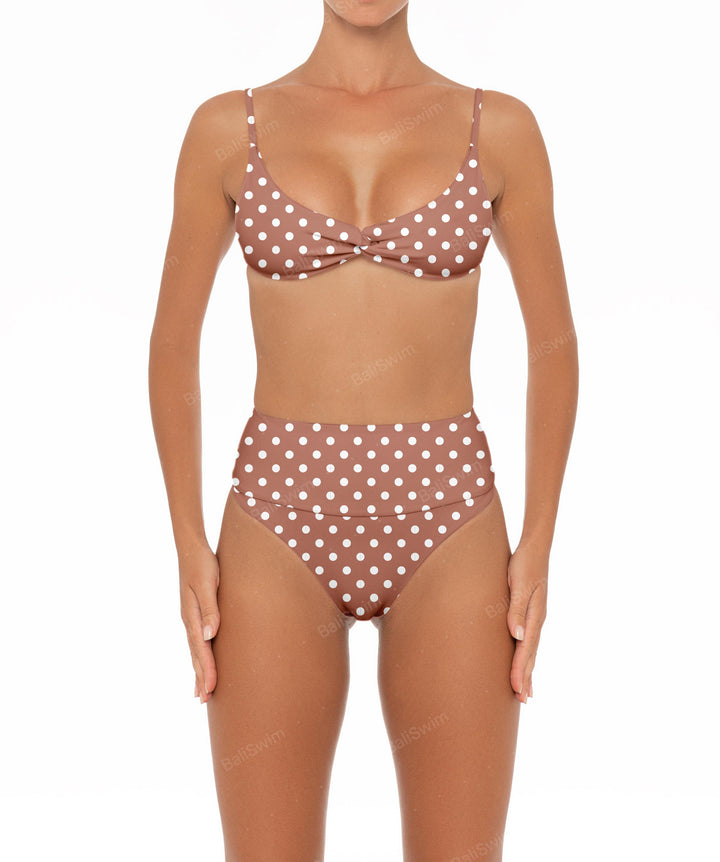 BSWS-T37 Chain Knotted Bikini Top