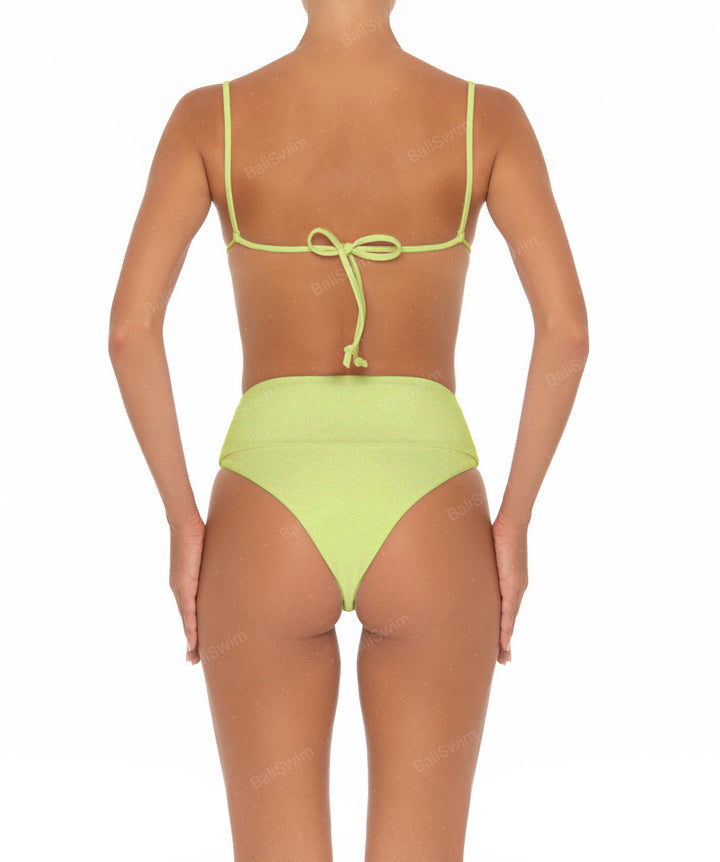 BSWS-B37 High Rise Bikini Bottom