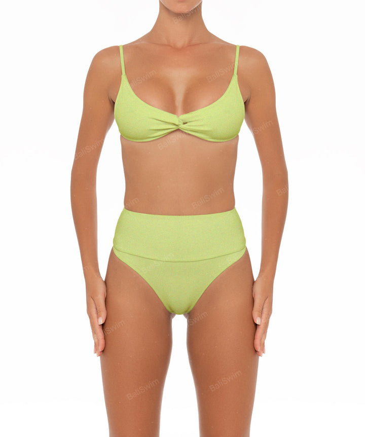 BSWS-B37 High Rise Bikini Bottom