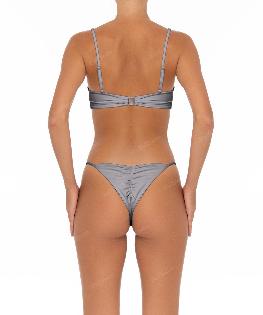 BSWS-B39 Ruched Bikini Bottom