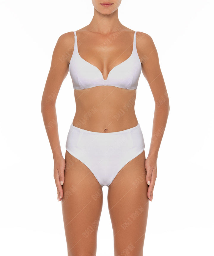 BSWS-B40 Darted High Rise Bikini Bottom
